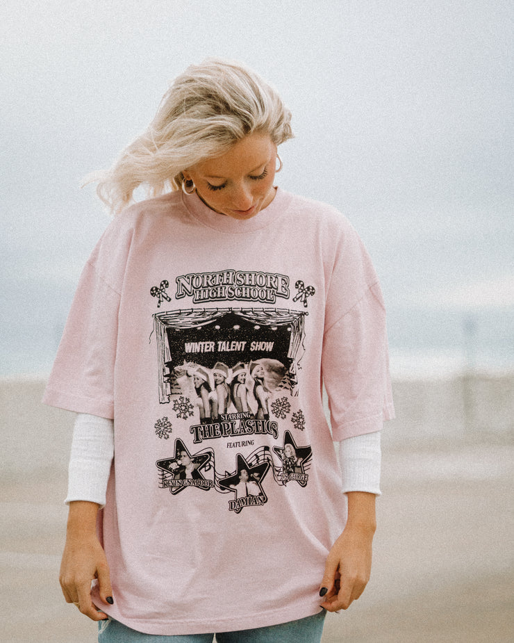 THE WINTER TALENT SHOW TEE (BLACK) (LA APPAREL)