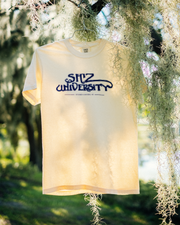 THE DEAR OLD TEE (IVORY/NAVY)