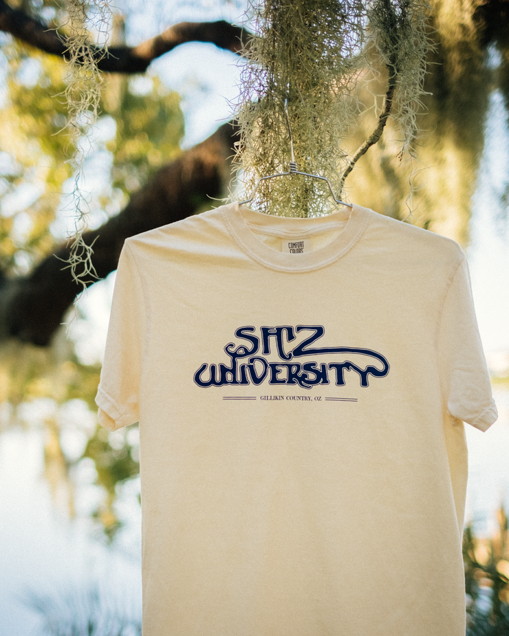 THE DEAR OLD TEE (IVORY/NAVY)