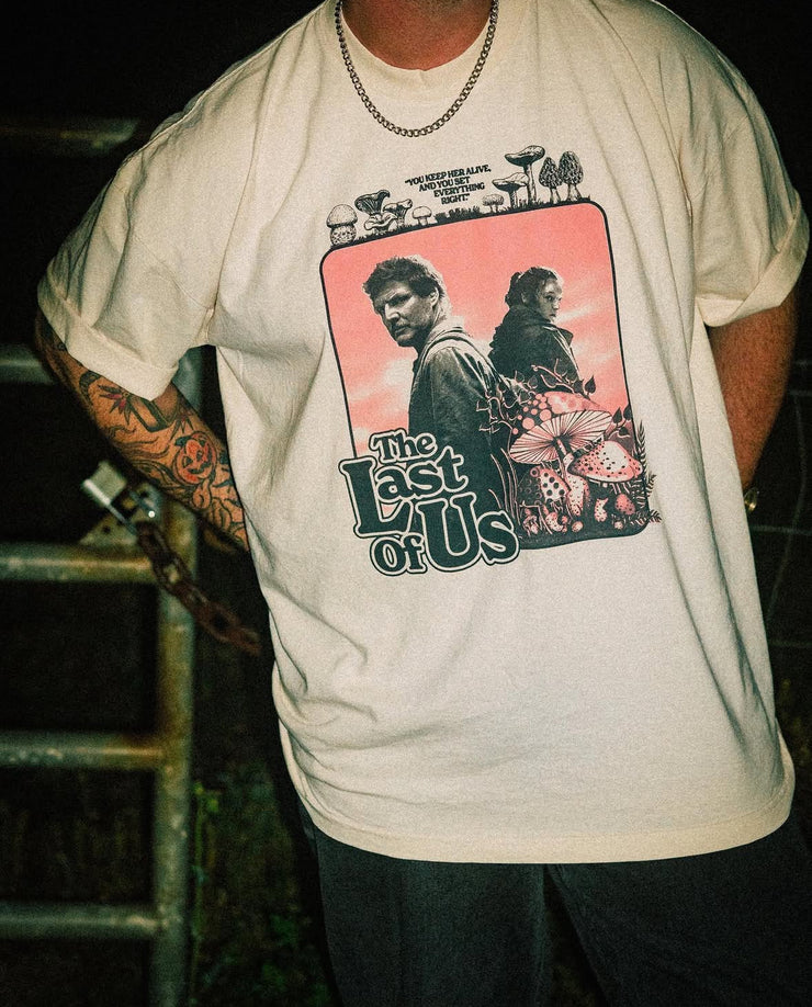 THE KEEP HER ALIVE TEE (LA APPAREL)