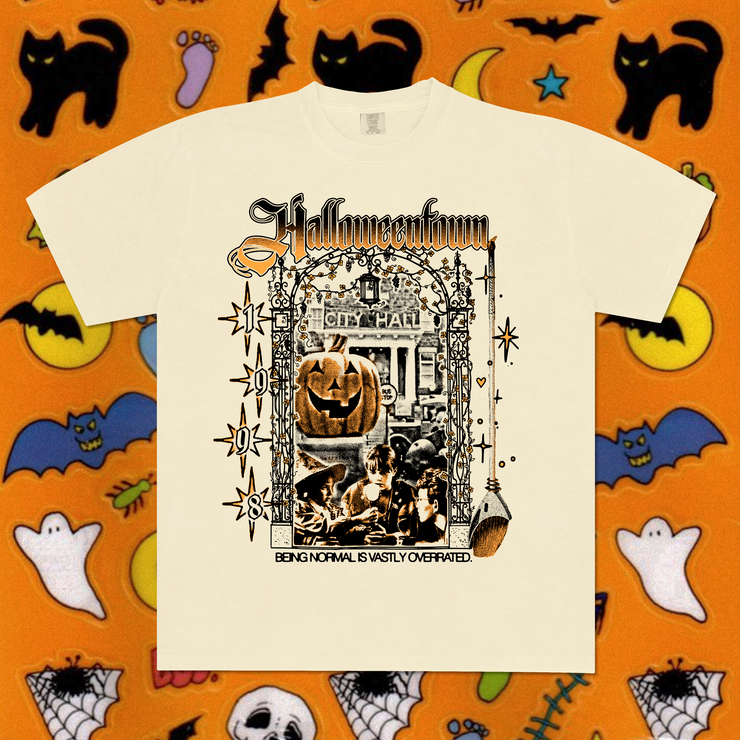 THE VASTLY OVERRATED TEE (ORANGE) (COMFORT COLORS)