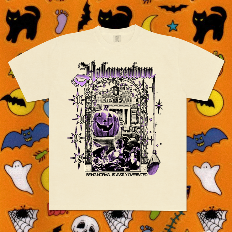 THE VASTLY OVERRATED TEE (PURPLE) (COMFORT COLORS)